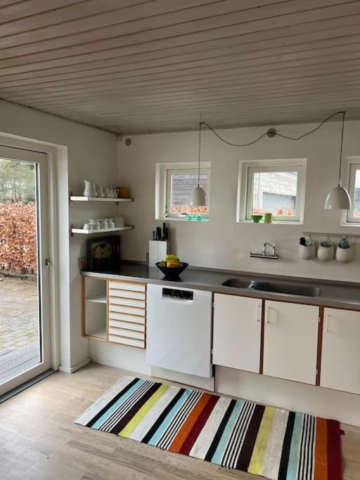 Skont Hus Pa Landet Taet Pa Billund Villa Give Kültér fotó